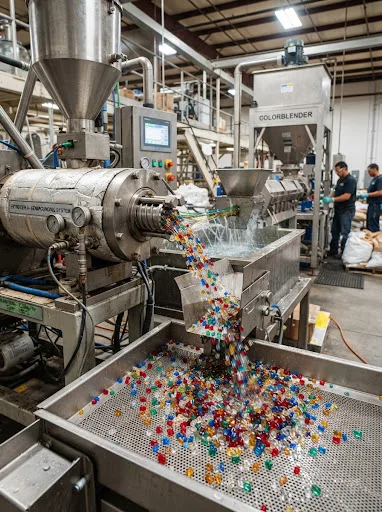 Plastics and polymer processing machinery